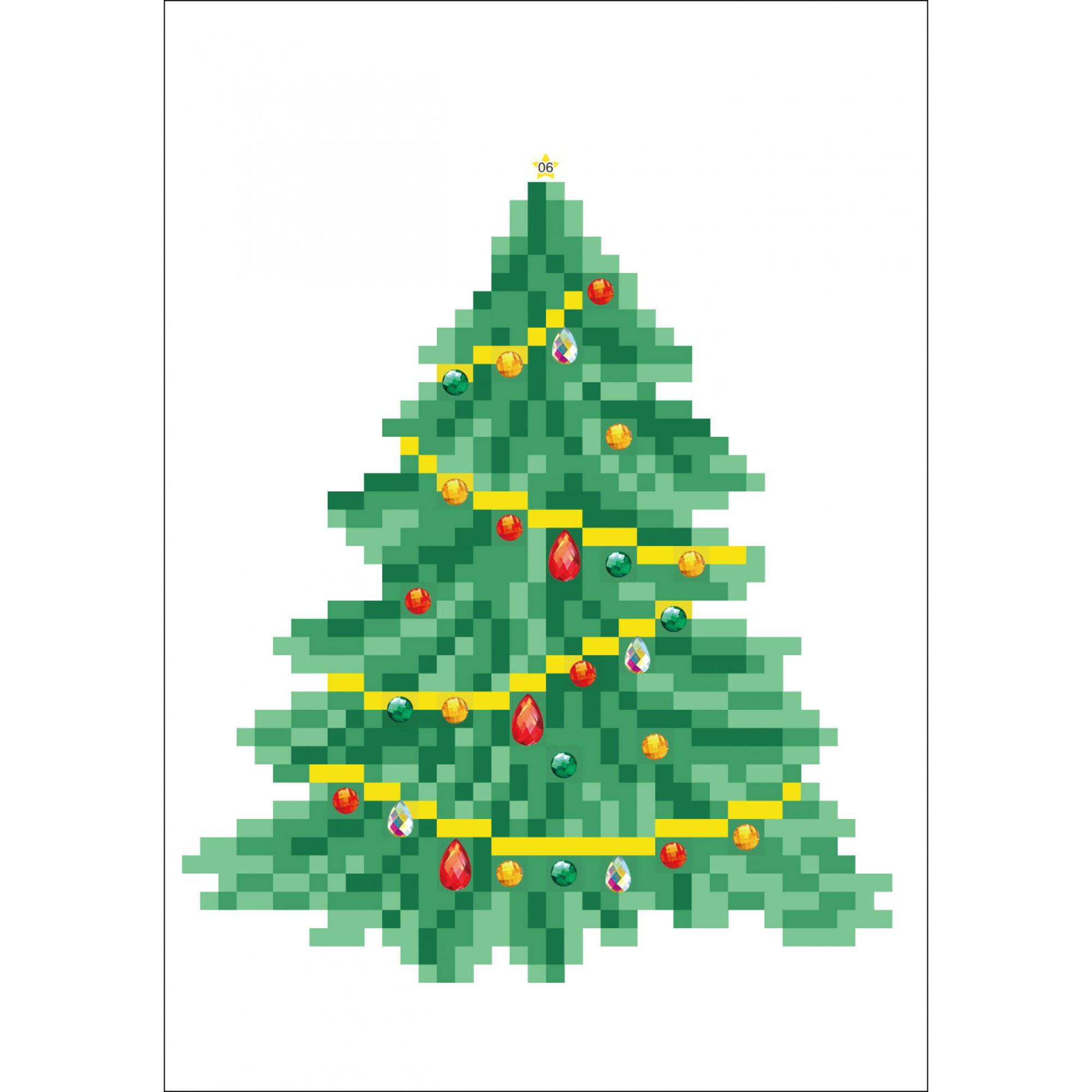 Diamond Dotz® Merry Christmas Tree Diamond Painting Kit